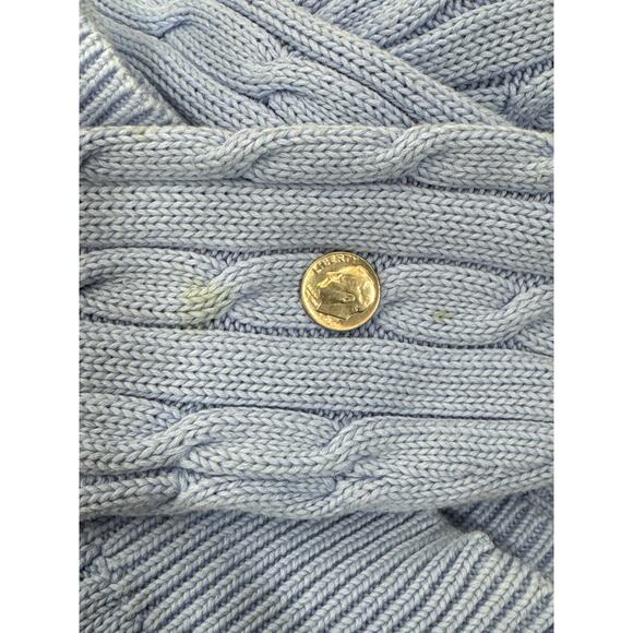 Ralph Lauren Sport Cable Knit Full Zip Cardigan or Sweater, Medium, Women's - Picture 11 of 11